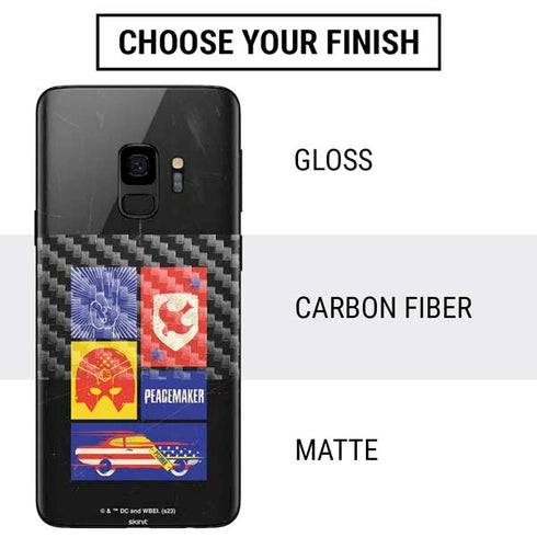 DC Comics Peacemaker Collage Galaxy S9 Skin